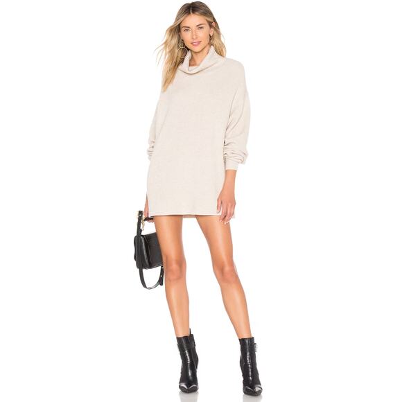 FREE PEOPLE Softly Structured Tunic in Heathered Oatmeal Size Small - Picture 1 of 7